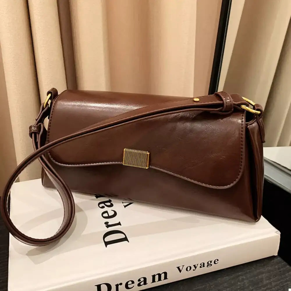 PU Leather Shoulder Bag