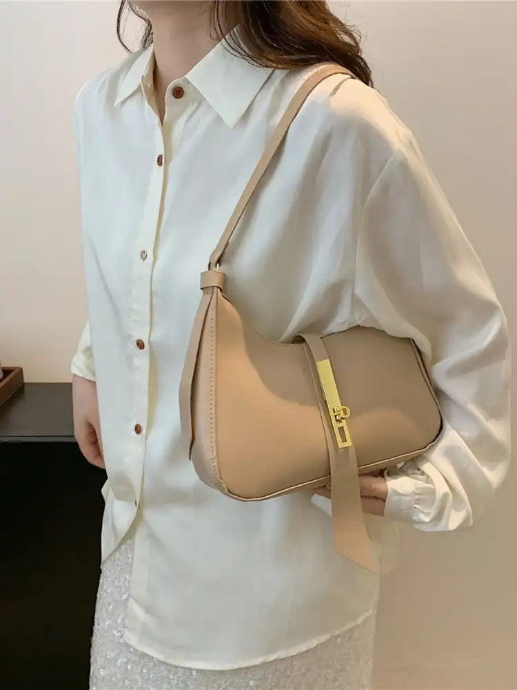 PU Leather Shoulder Bag