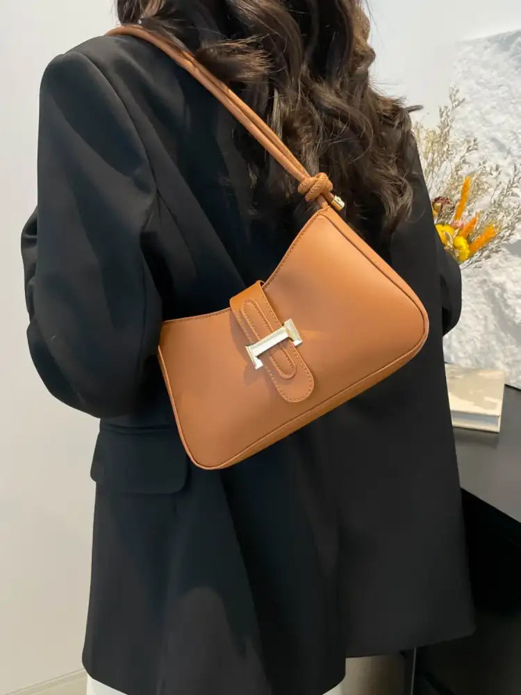 PU Leather Shoulder Bag