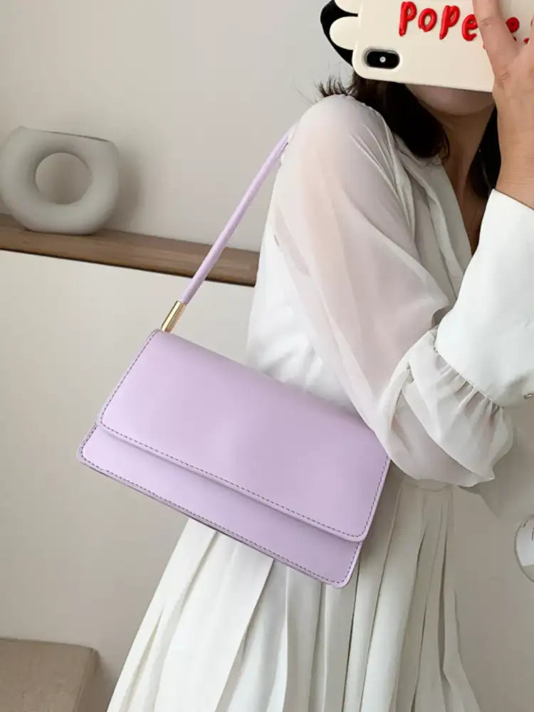 PU Leather Shoulder Bag