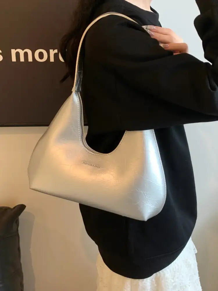 PU Leather Shoulder Bag