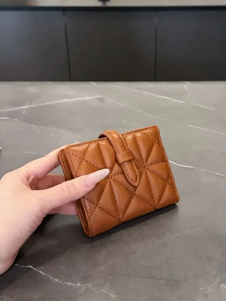PU Leather Solid Color Card Case
