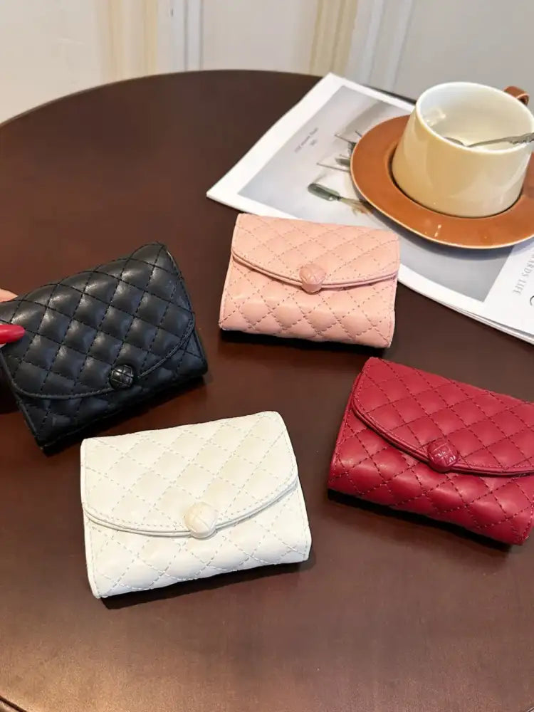 PU Leather Solid Color Wallet