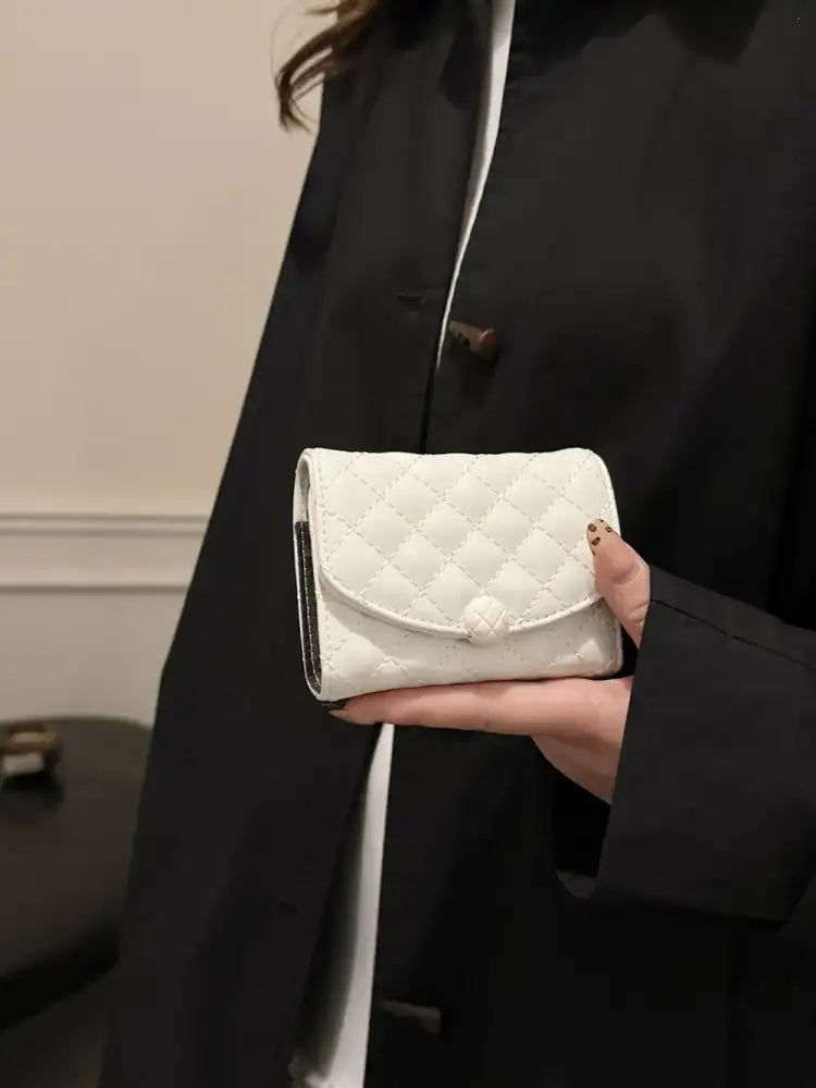 PU Leather Solid Color Wallet