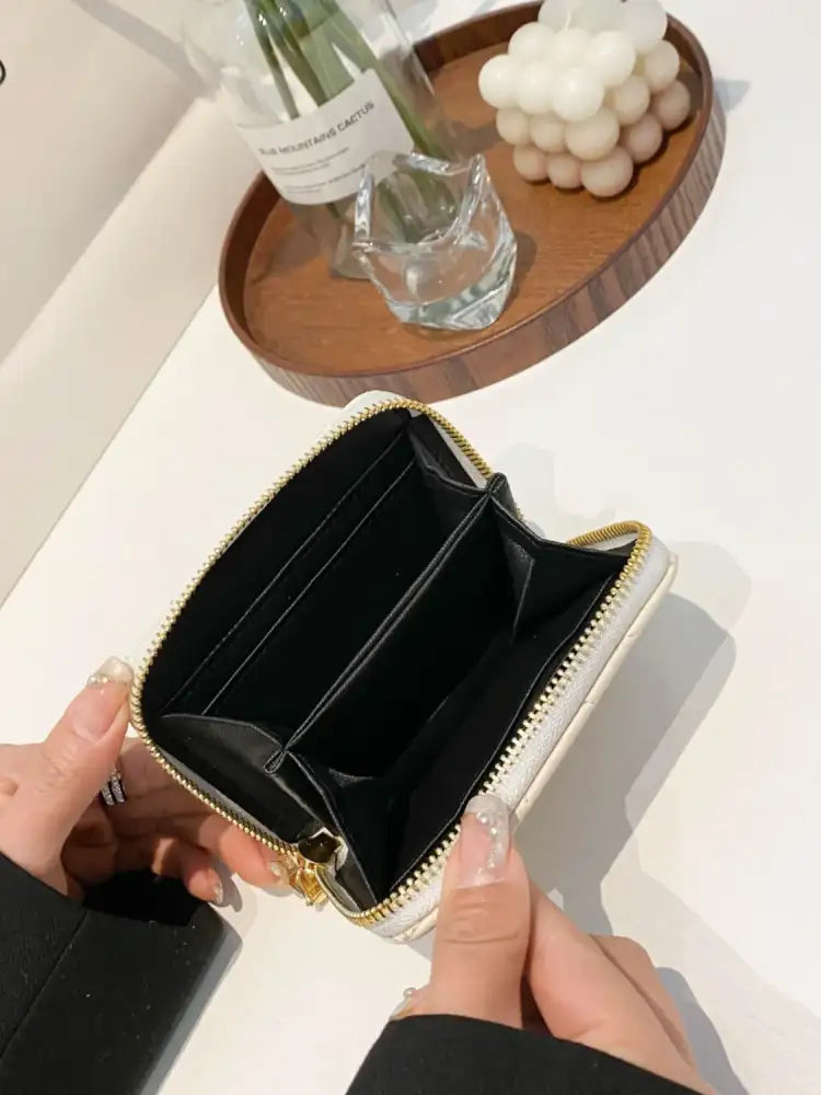 PU leather Solid Color Wallet