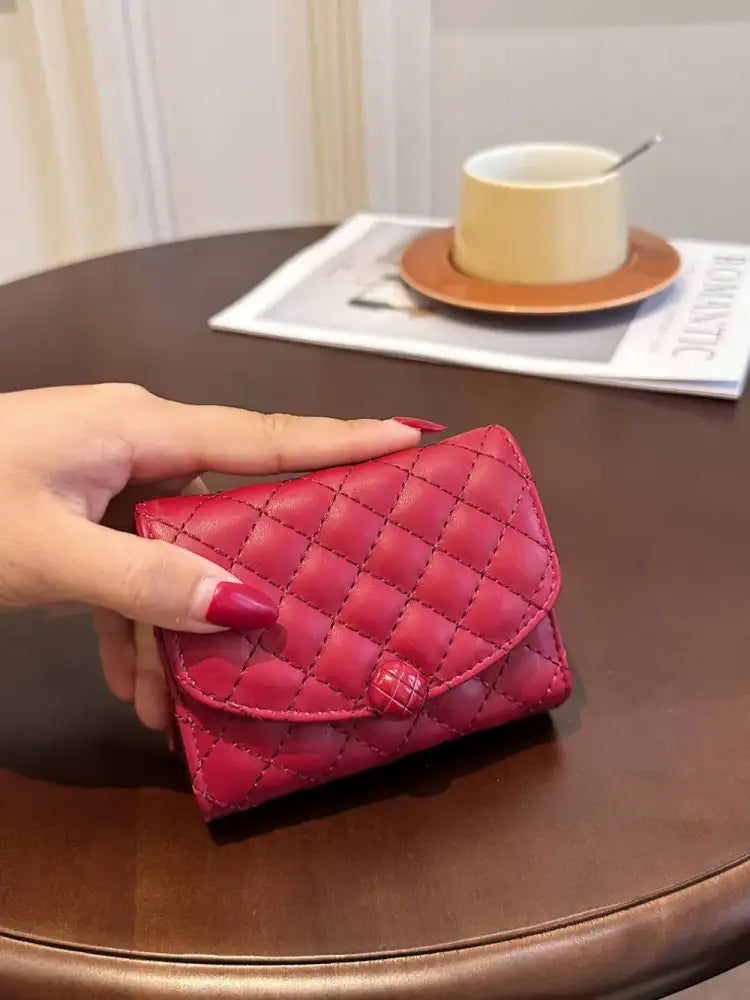 PU Leather Solid Color Wallet