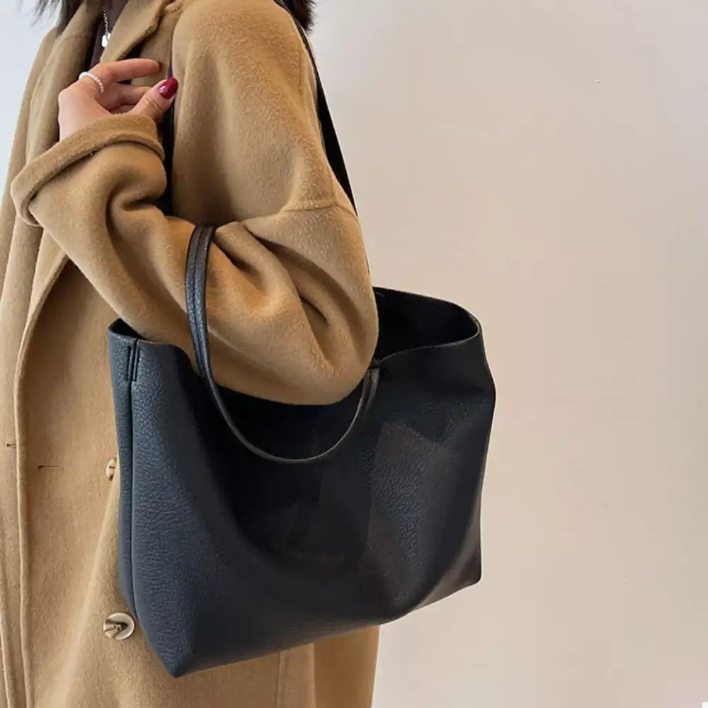PU Leather Tote Bag