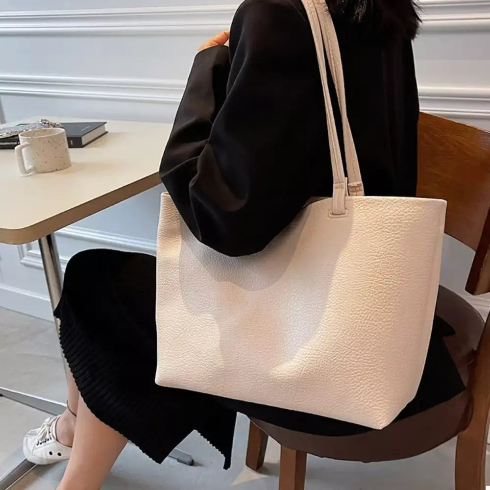 PU Leather Tote Bag
