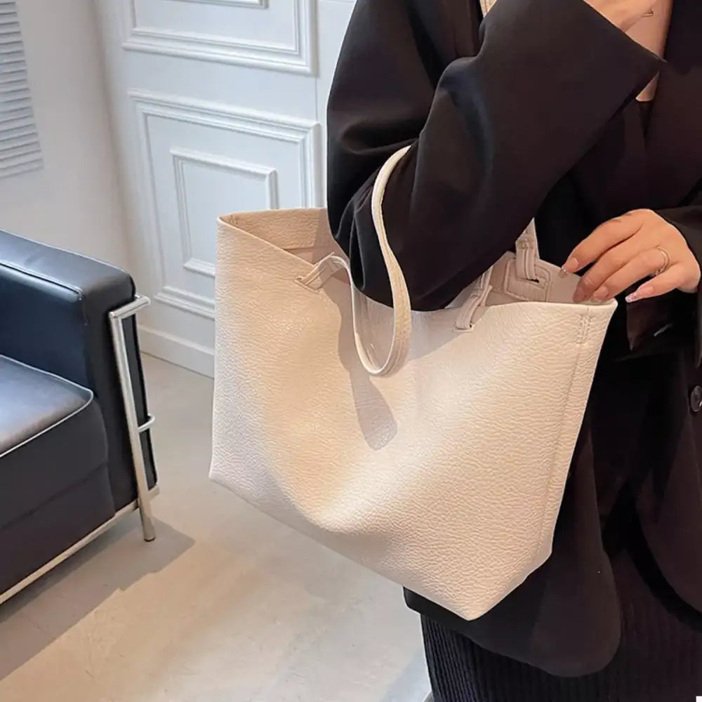 PU Leather Tote Bag