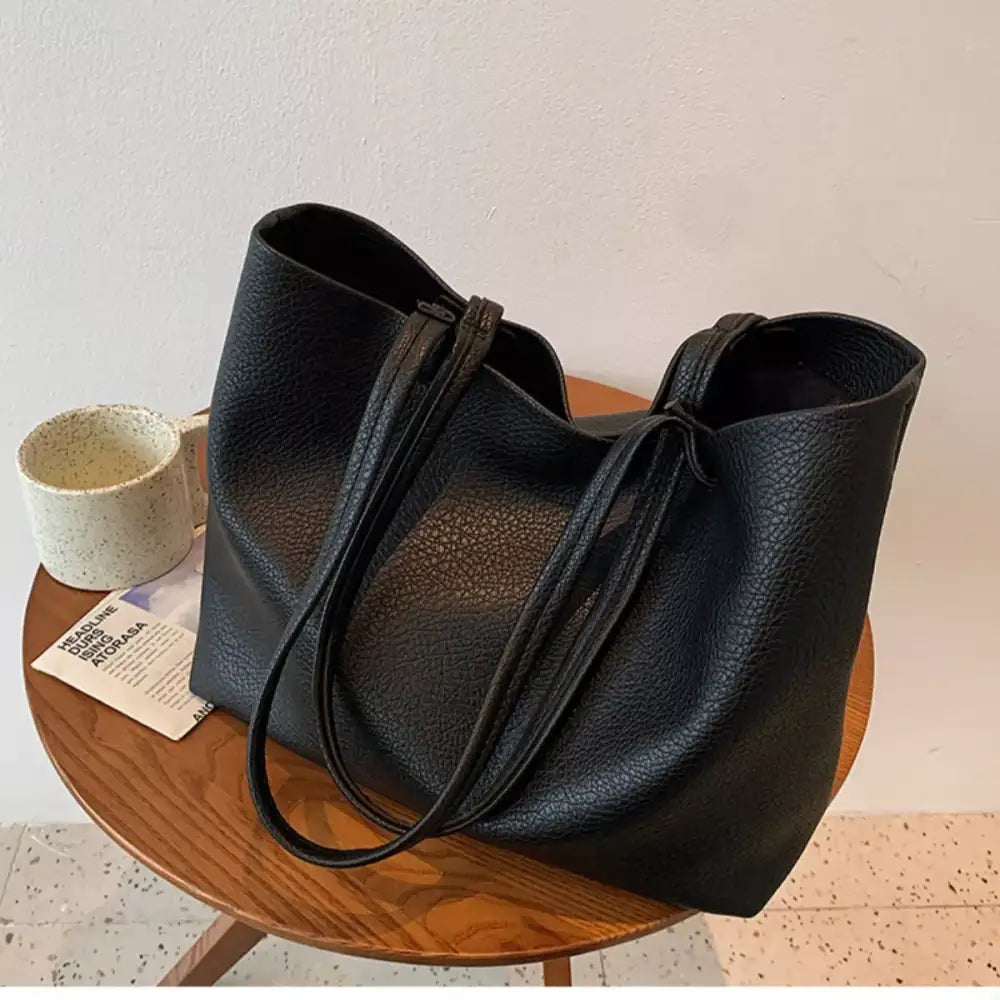 PU Leather Tote Bag