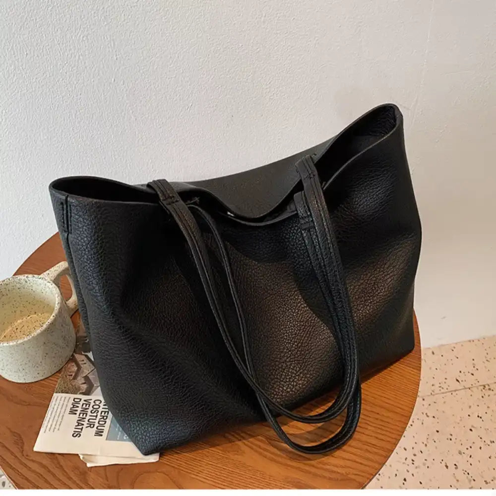 PU Leather Tote Bag