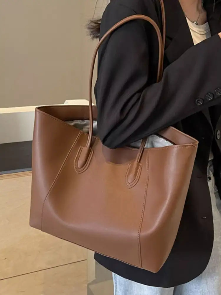 PU Leather Tote Bag