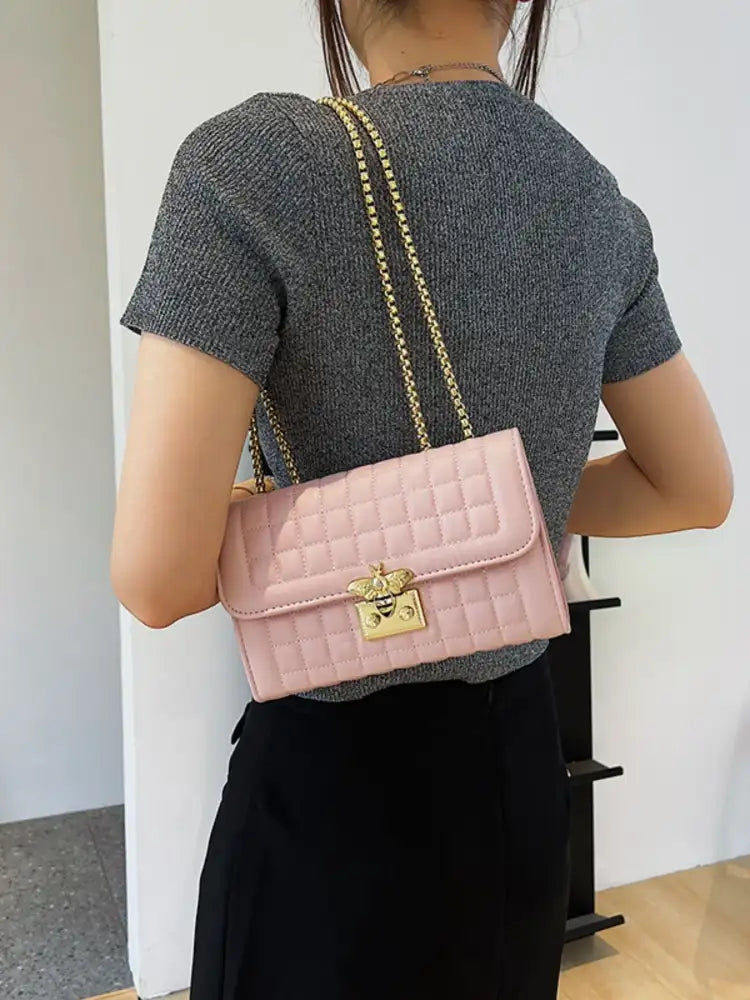 Quilted Chain Shoulder Bag