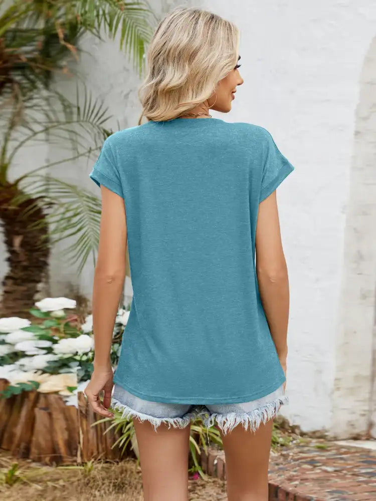 Relaxed Fit V-Neck T-Shirt
