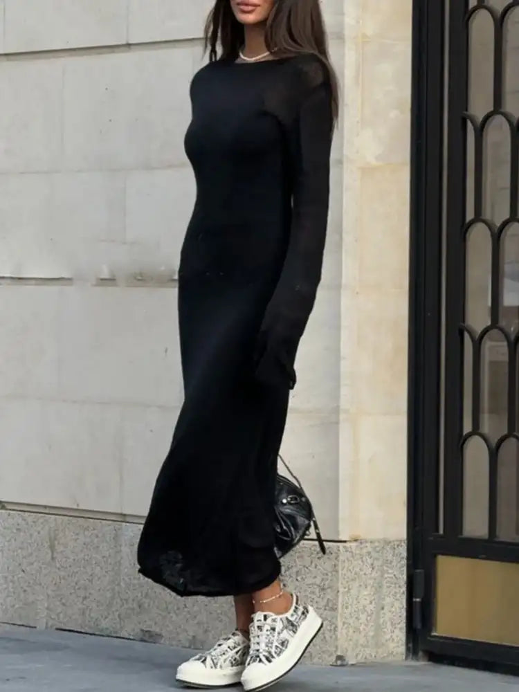 Ribbed Knit Cami Dress and Cover Up Sweater Set