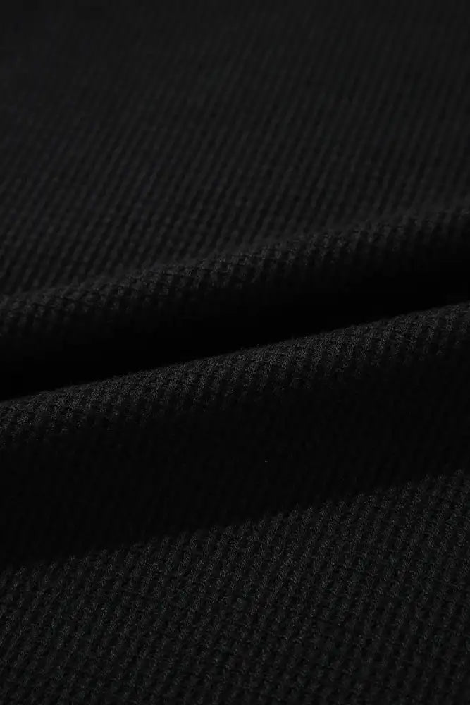 Round Neck Long Sleeve Top and Drawstring Pants Lounge Set