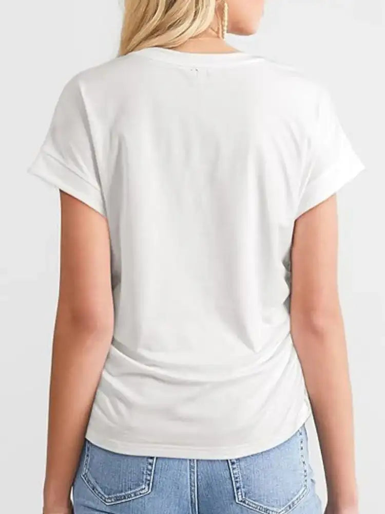Round Neck Short Sleeve T-Shirt