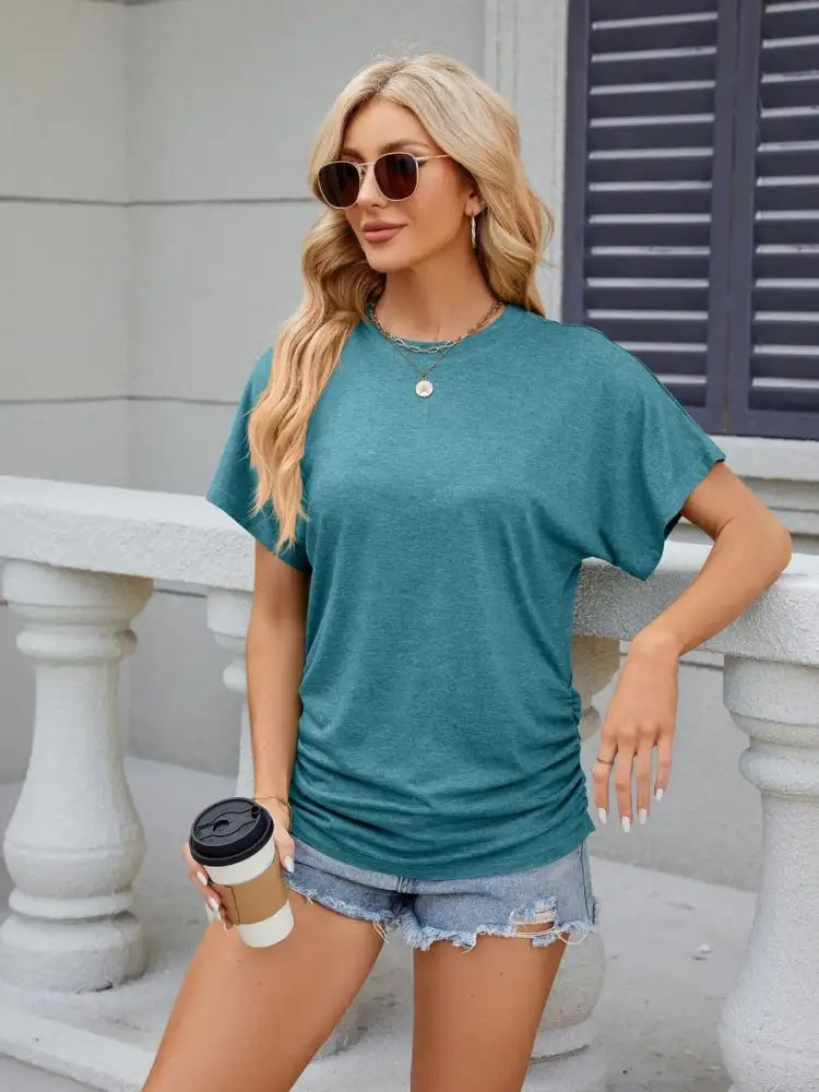 Round Neck Short Sleeve T-Shirt
