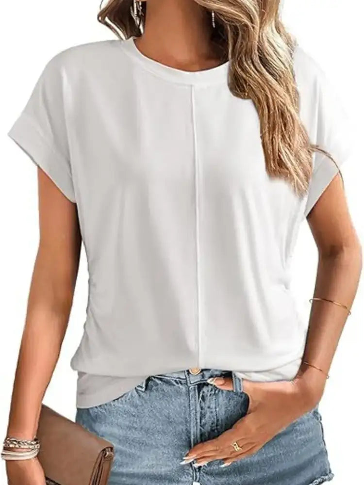 Round Neck Short Sleeve T-Shirt