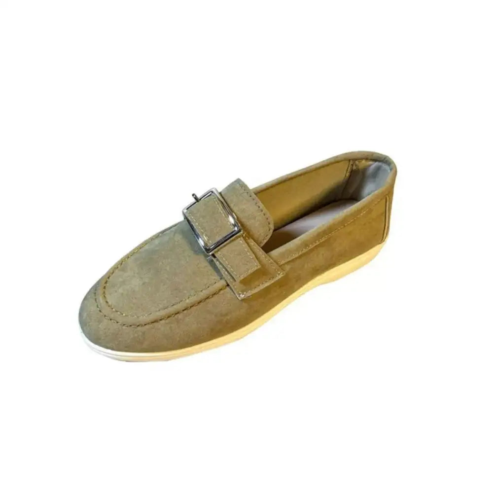 Round Toe Flats Slip-Ons