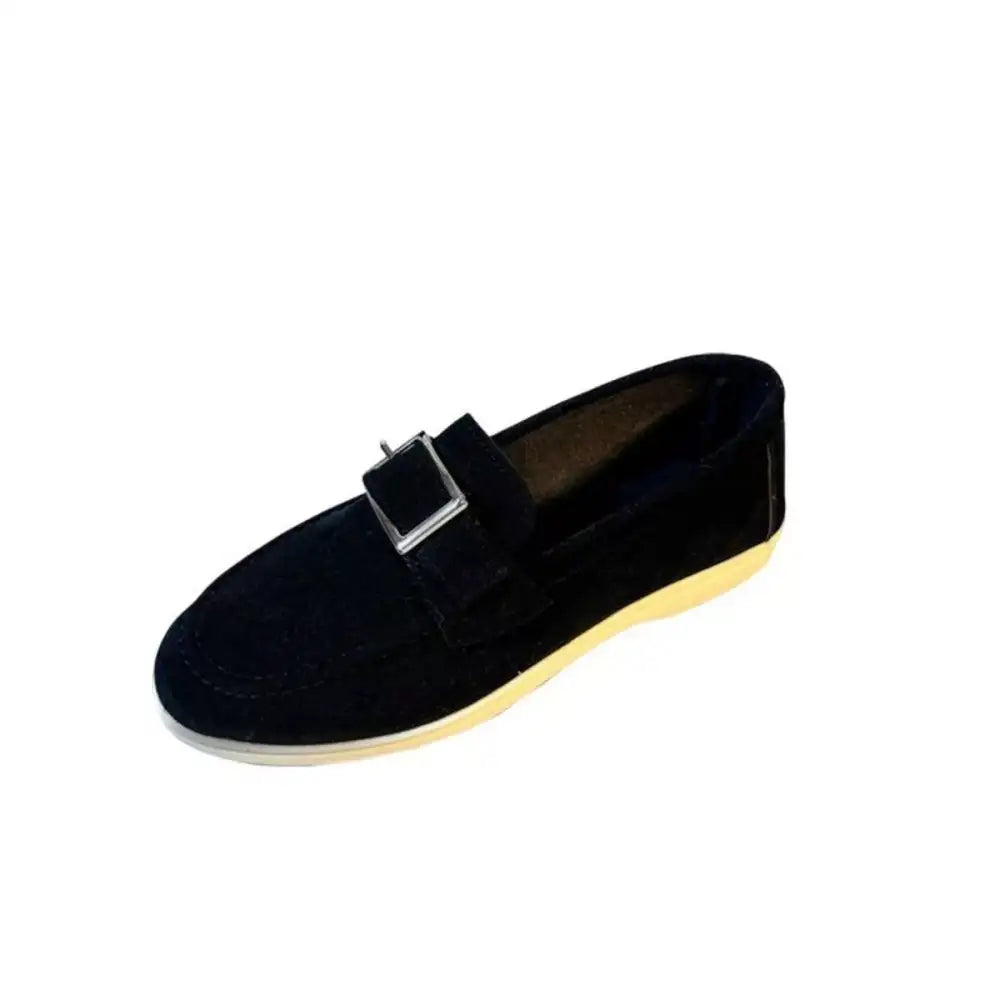 Round Toe Flats Slip-Ons