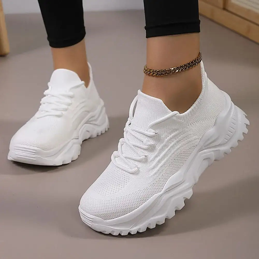 Round Toe Platform Athletic