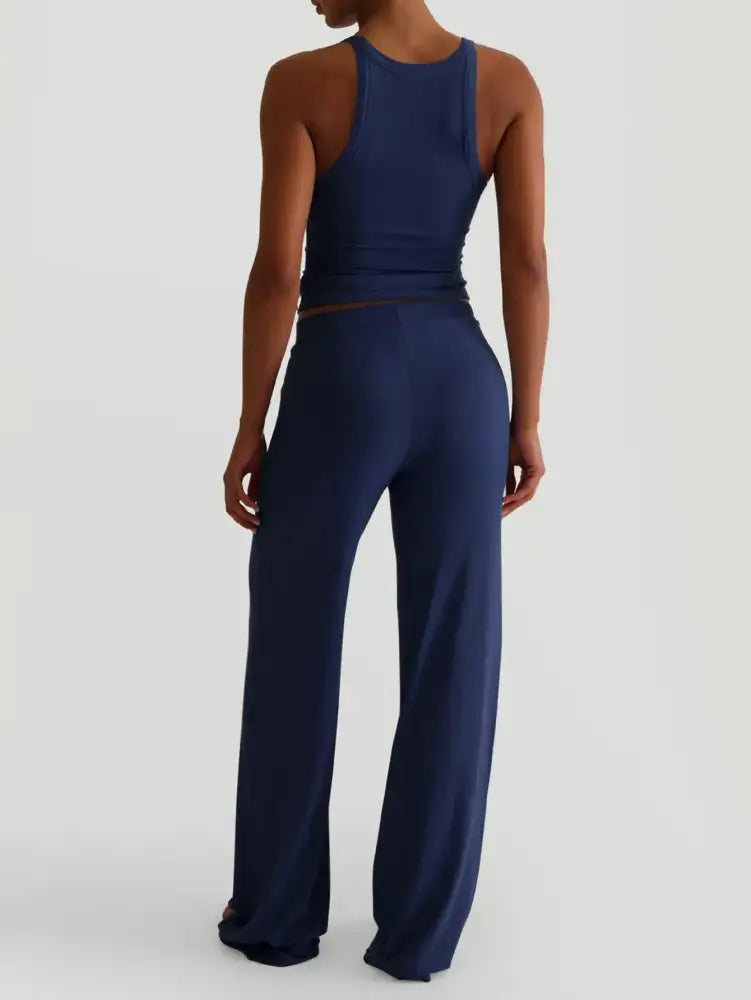 Scoop Neck Cami and Pants Set