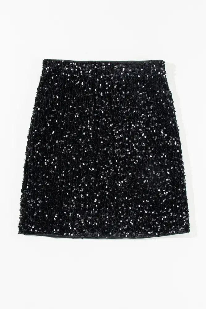 Sequin Mini Skirt