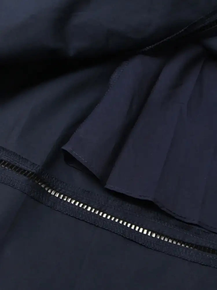 Short Sleeve Shirt and Skirt Set