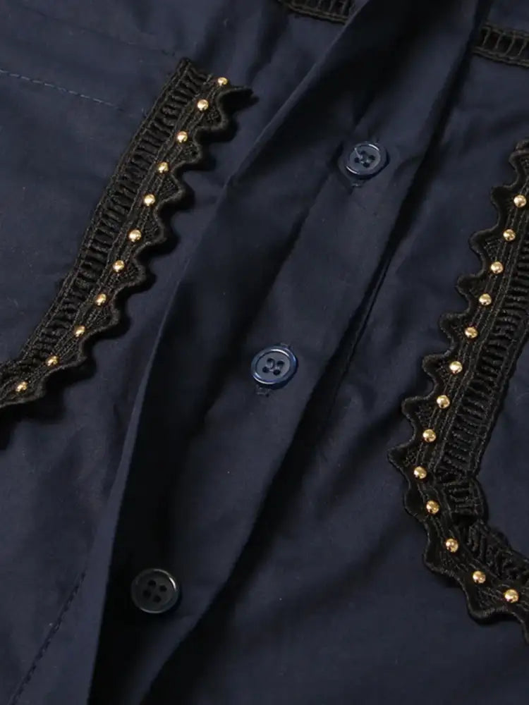 Short Sleeve Shirt and Skirt Set