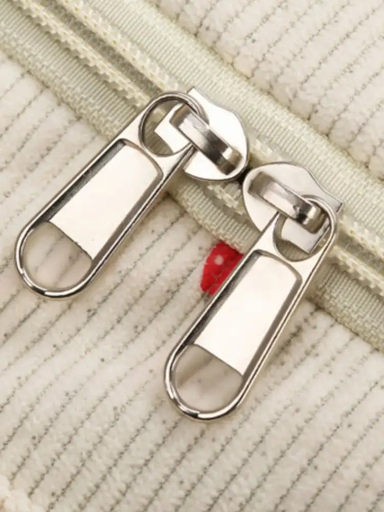 Strawberry Print Corduroy Travel Bag