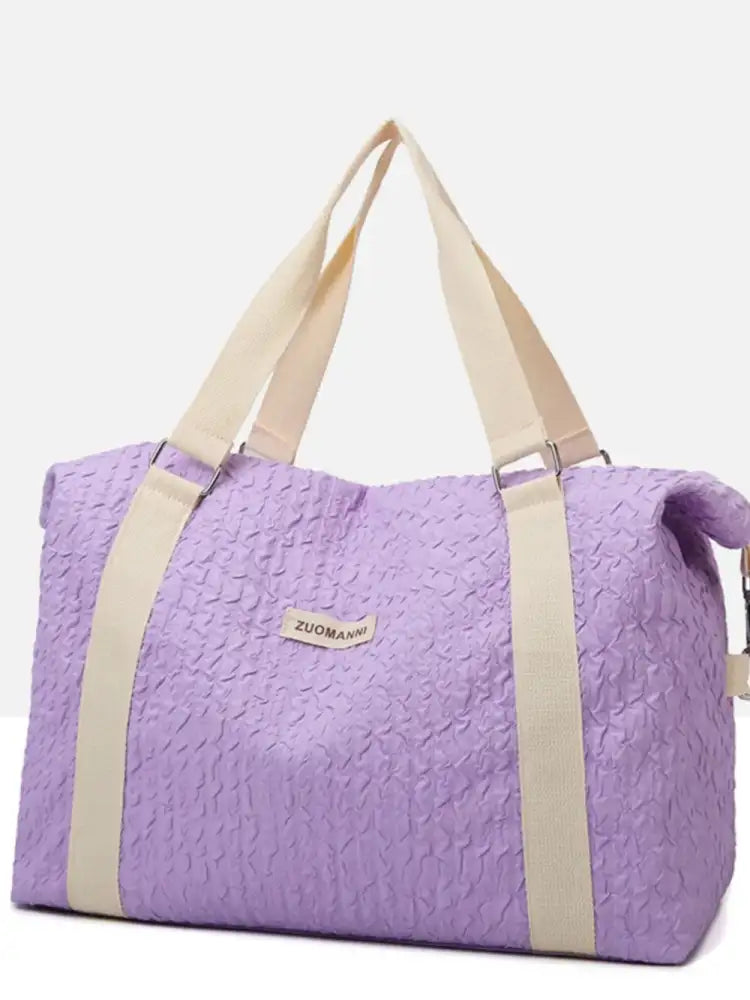 Texture Oxford Cloth Travel Bag