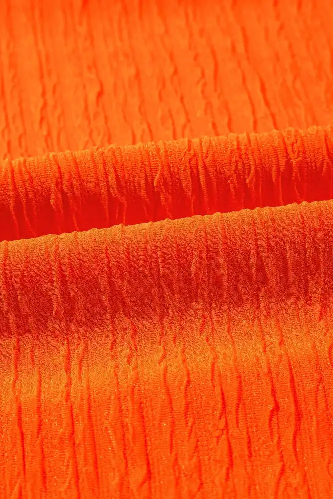 Textured V Neck T Shirt and Shorts Set