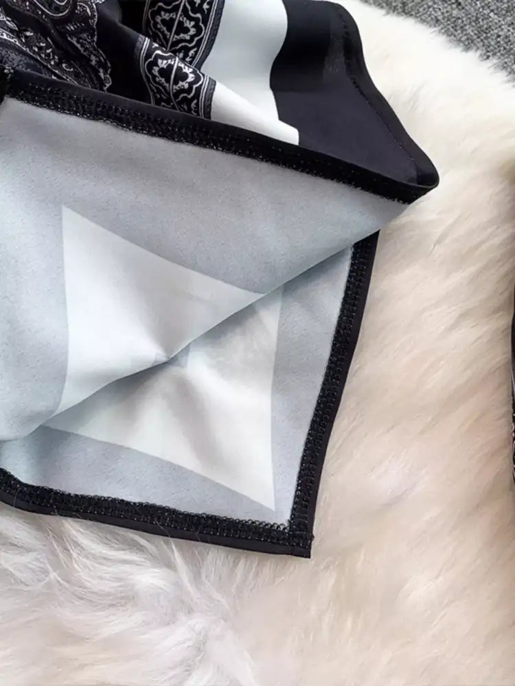 Tie Back Printed Cami and Pants Set