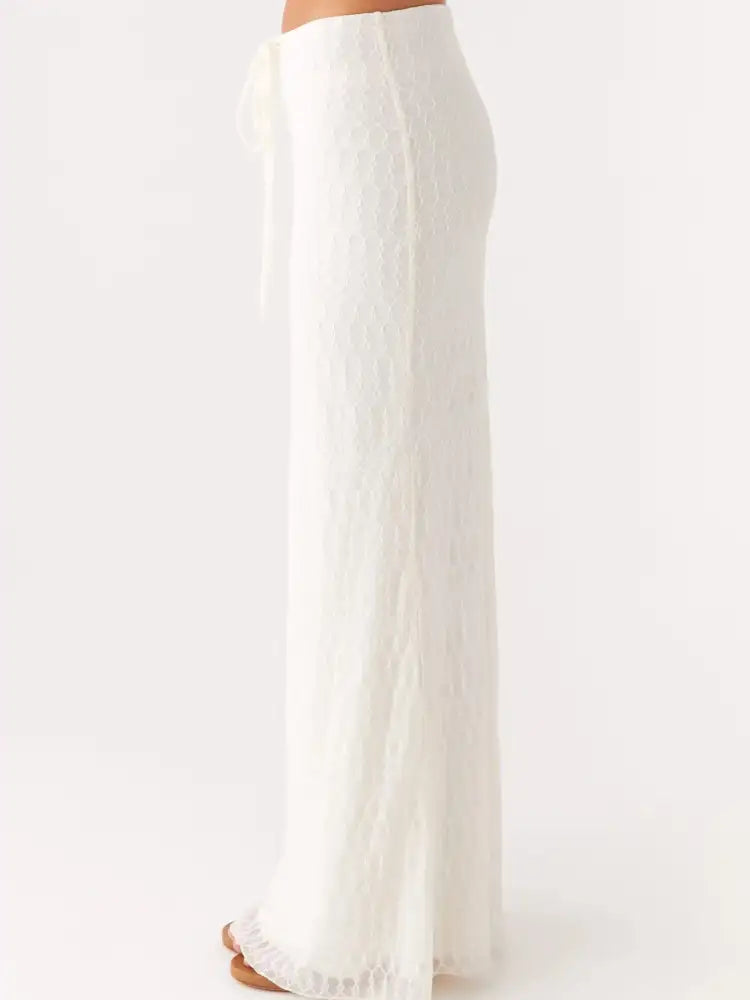 Tie Front Tube Top and Maxi Skirt Set