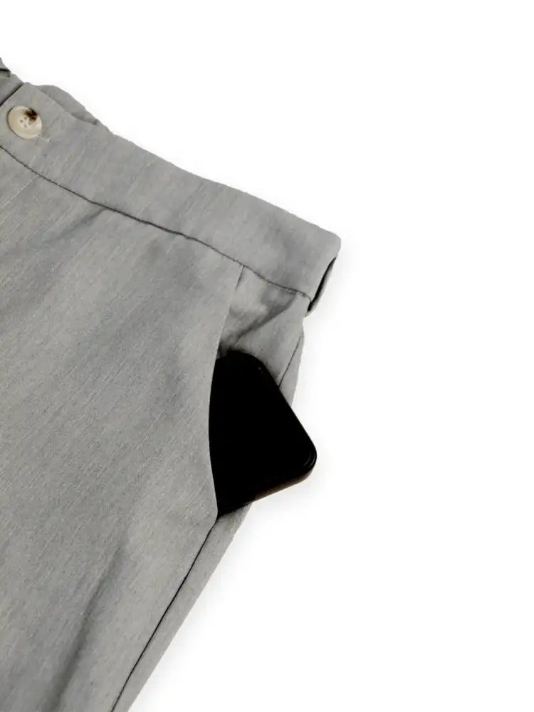 Tie Front Vest and Wide Leg Pants Set