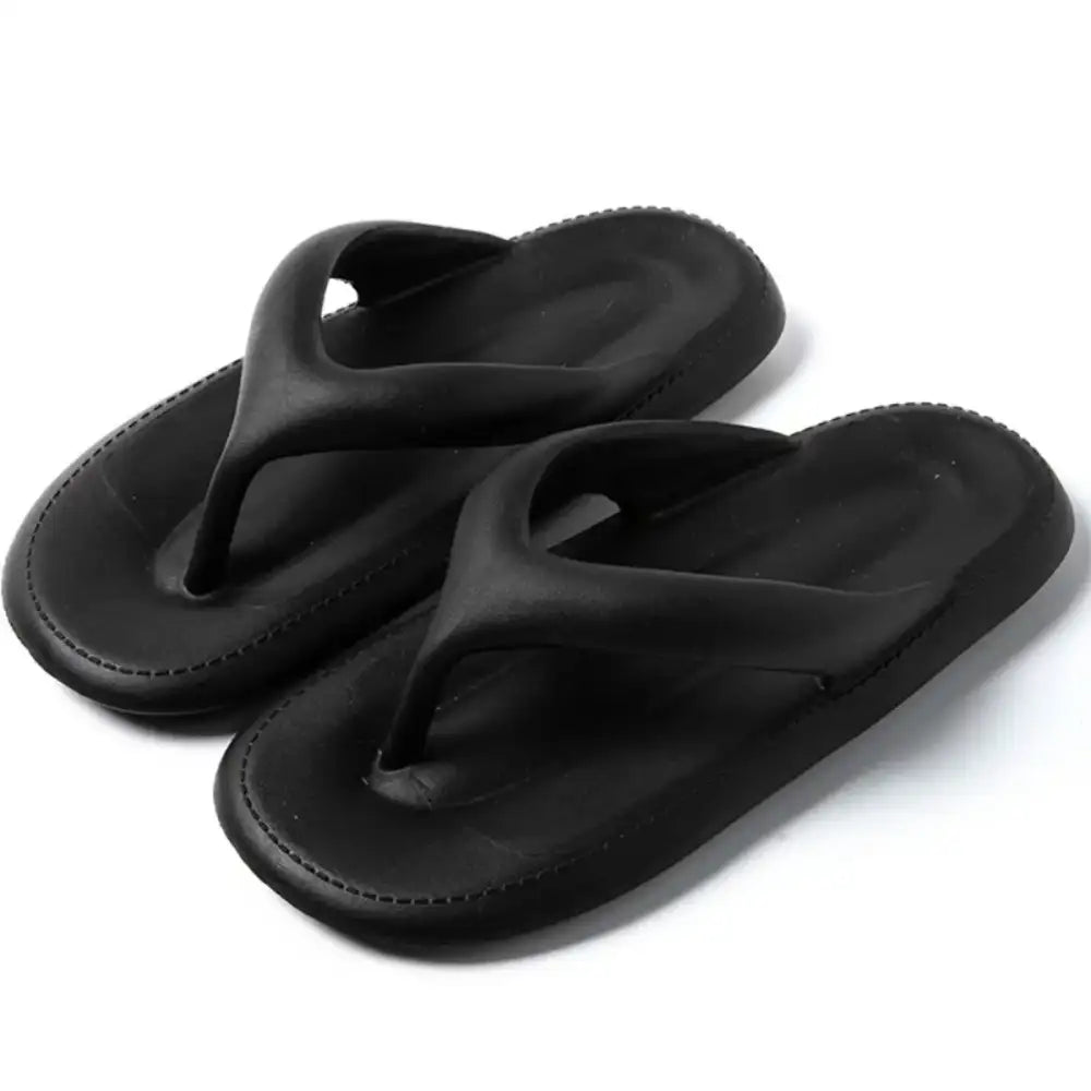 Toe Post Platform Slippers