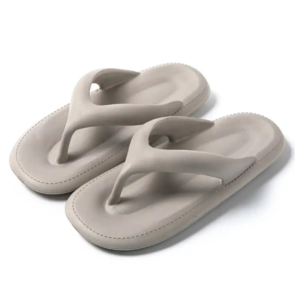 Toe Post Platform Slippers