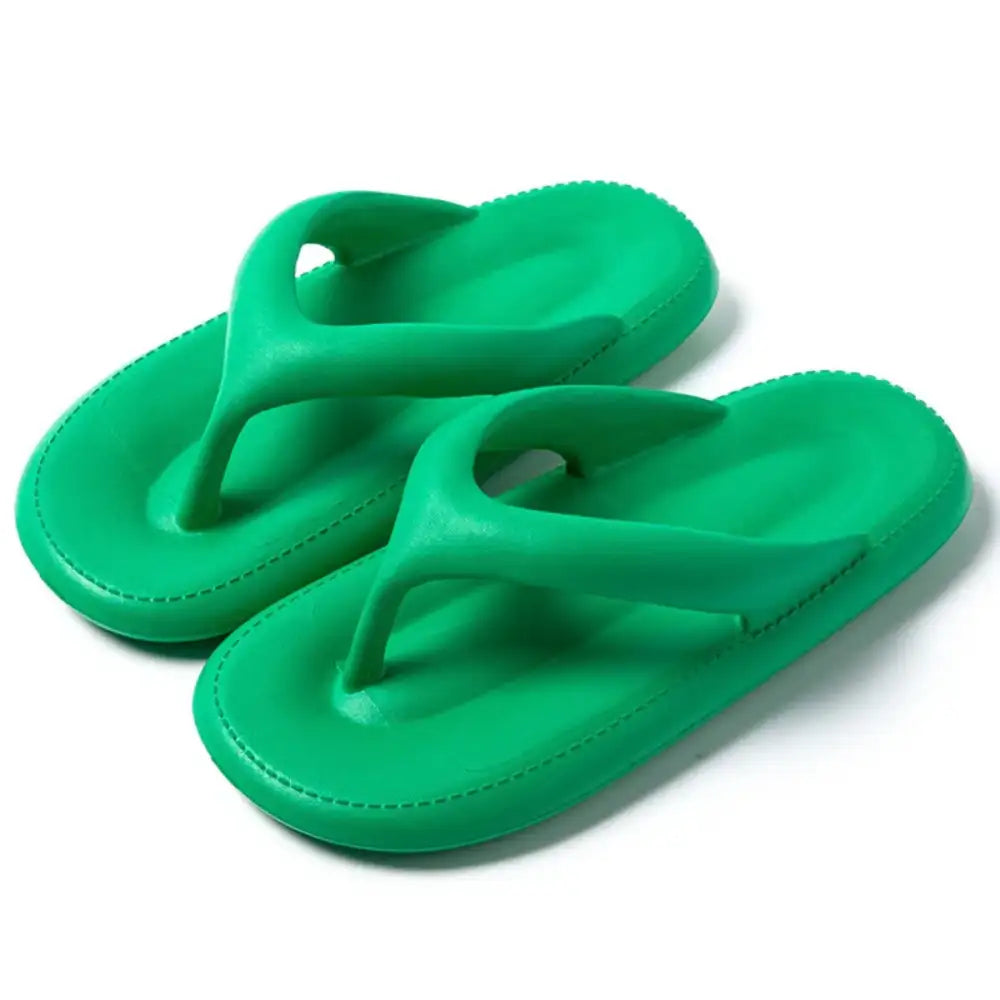 Toe Post Platform Slippers