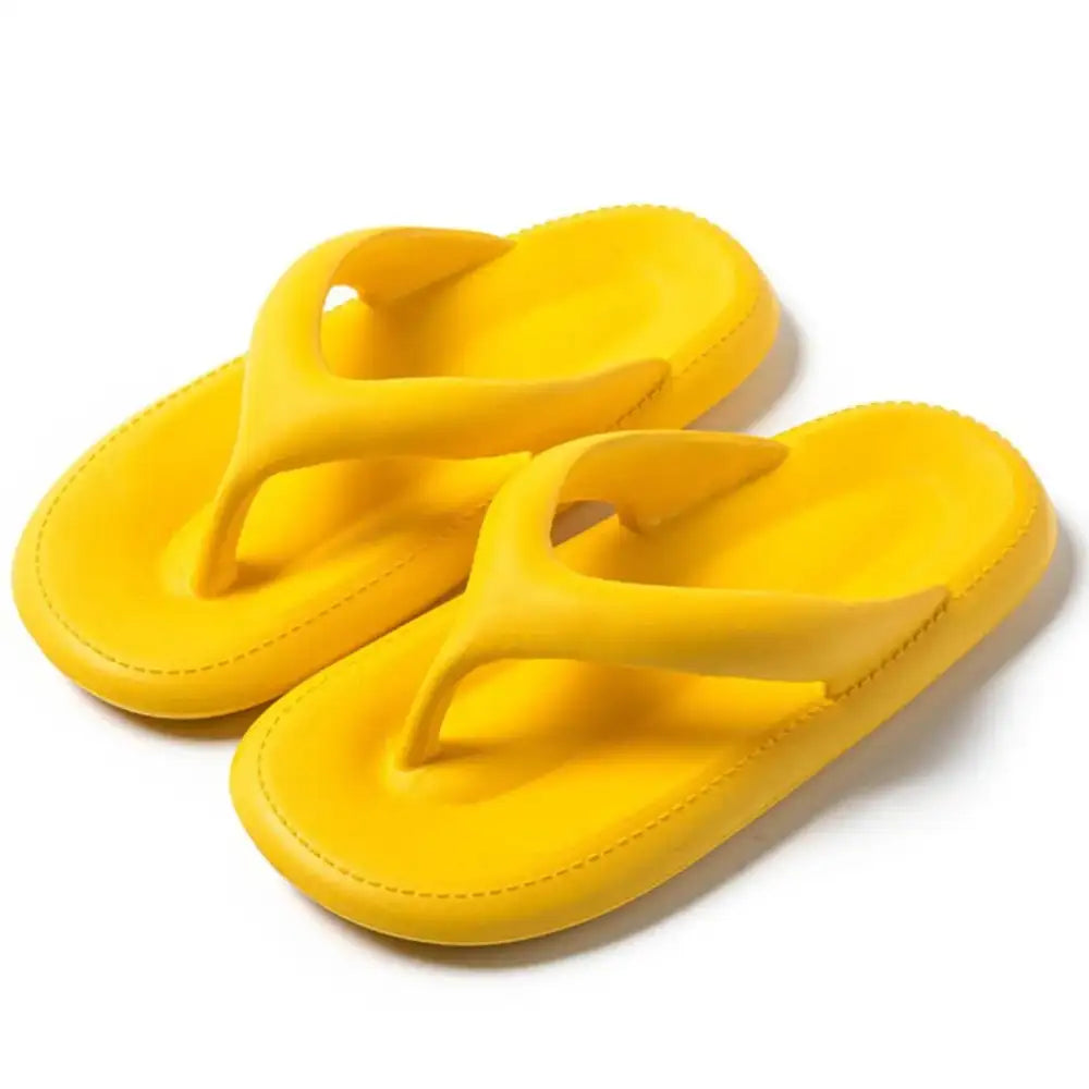 Toe Post Platform Slippers