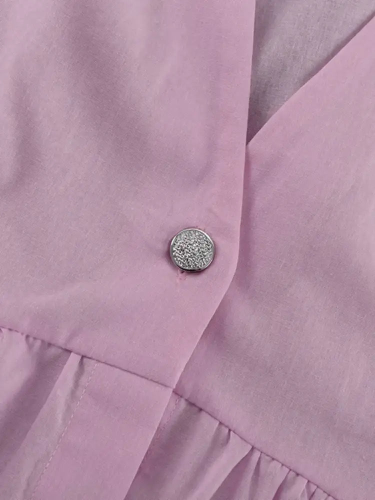 V-Neck Vest and Pants Set