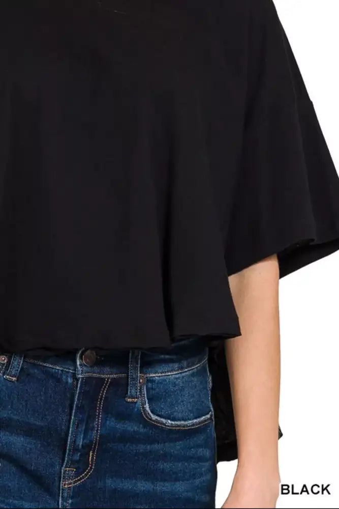 Zenana Cotton Round Neck Short Sleeve T-Shirt