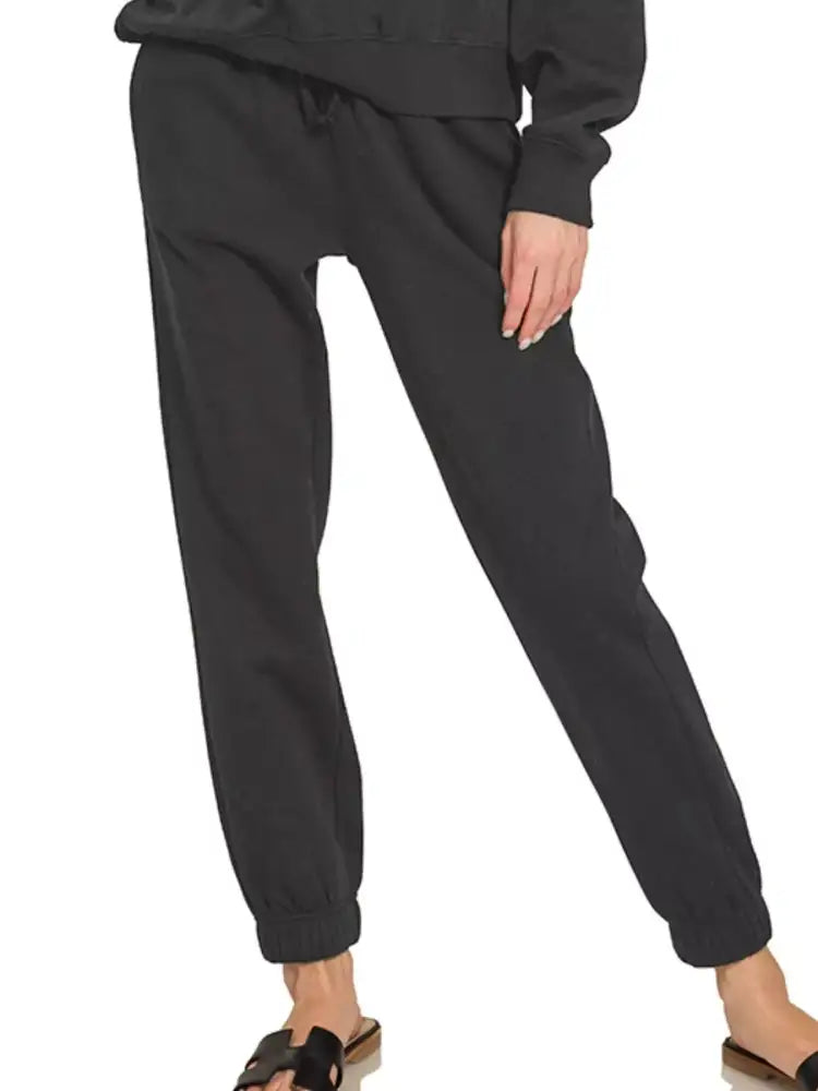 Premium Fleece Loungewear Set Oversized Sweatshirt and Jogger Pants