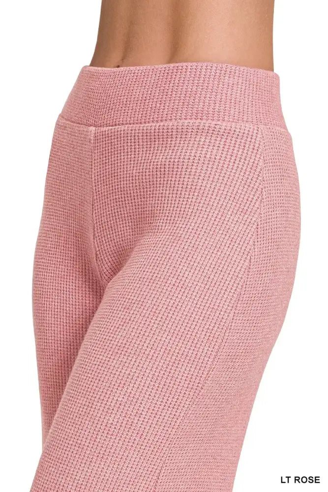 Zenana Sweater Boxy Top & Long Pants Set