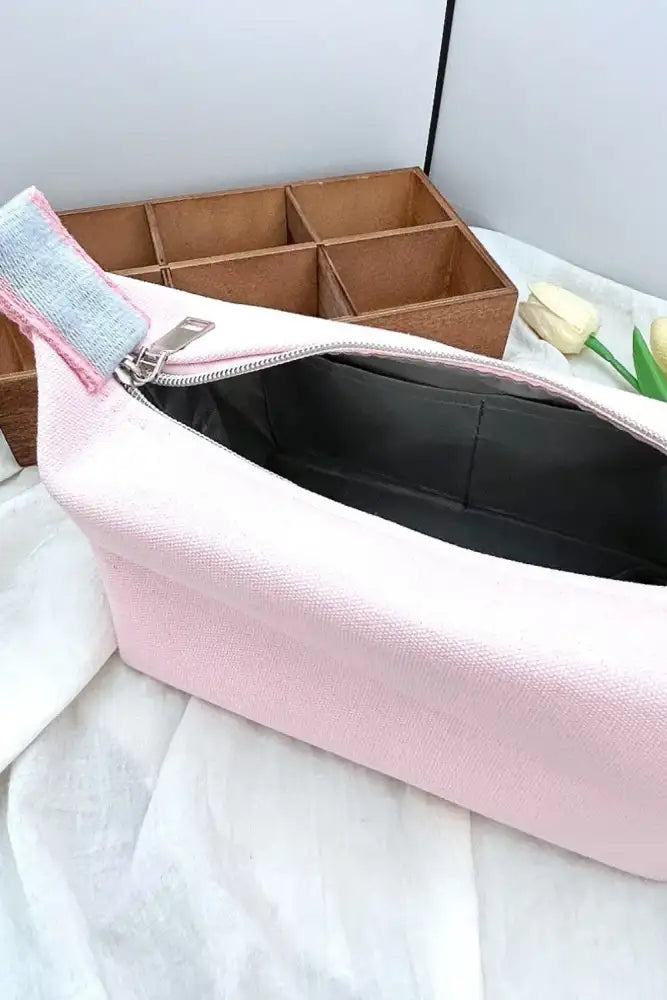 Zenana Waterproof Canvas Travel Cosmetic Bag