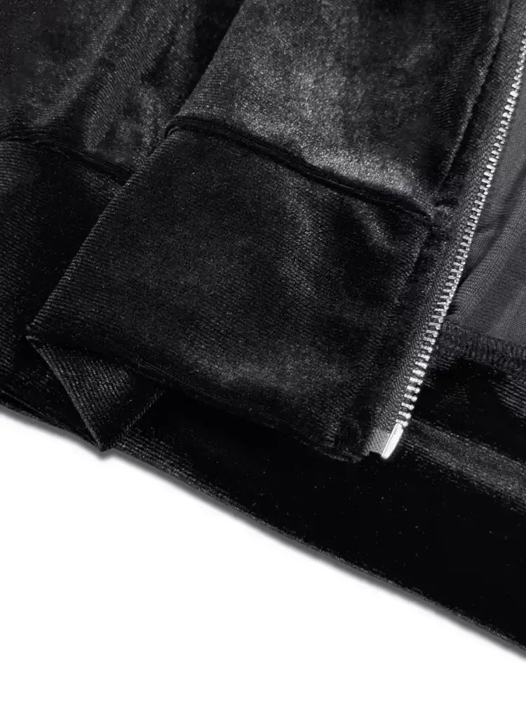 Zip Up Long Sleeve Top and Pants Set