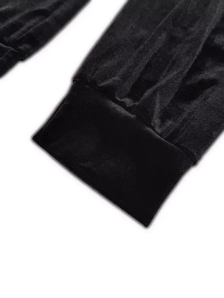 Zip Up Long Sleeve Top and Pants Set